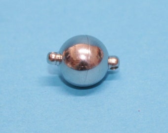 Magnetic clasp ball, steel, 8 mm