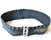 Diesel Vintage, Denim Corset, Braided Belt Jeans Belt ,Diesel Jeans, original collection 1998