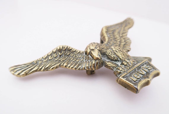 Eagle brass Levi Strauss \u0026 Co. LEVI'S Belt BUCKLE | Etsy Italia