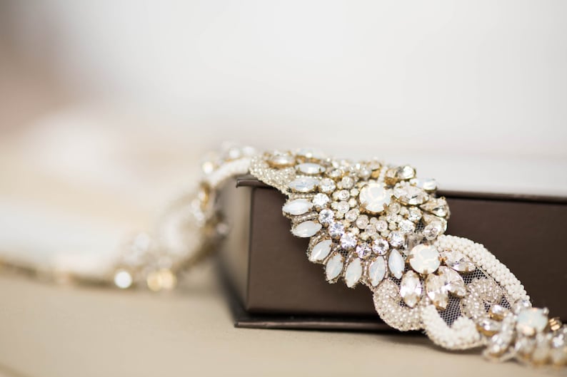 Hints of Gold Wedding Dress Belts and Sashes Bridal Belts Etsy
