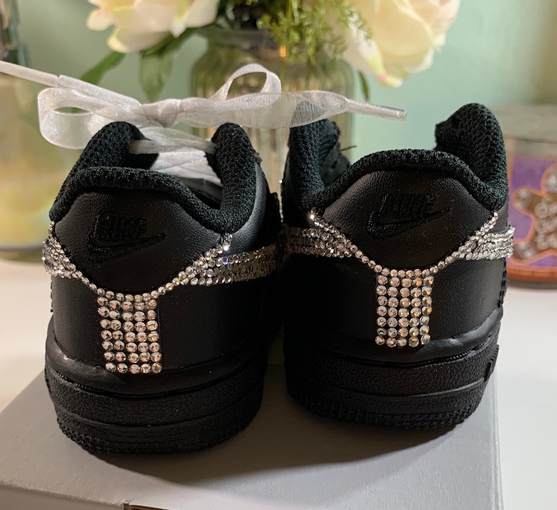 bedazzled nike air force 1