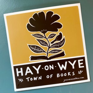 Naklejka na zderzak Hay-on-Wye