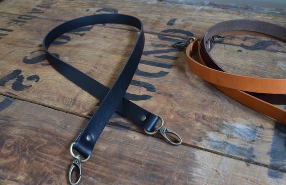 Replacement Leather Shoulder Bag Strap 19mm wide 600mm long | Etsy