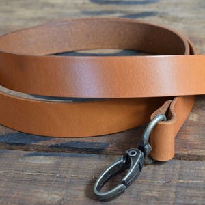 Replacement Leather Shoulder Bag Strap 19mm wide 600mm long, antique brass lobster clasps Crossbody Bag Purse Handbag Luggage Tote Briefcase image 5