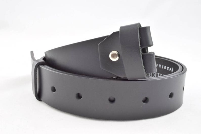 SNAP ON Leather Belt Full Grain Vegetable Tanned Leather 38mm - Etsy UK