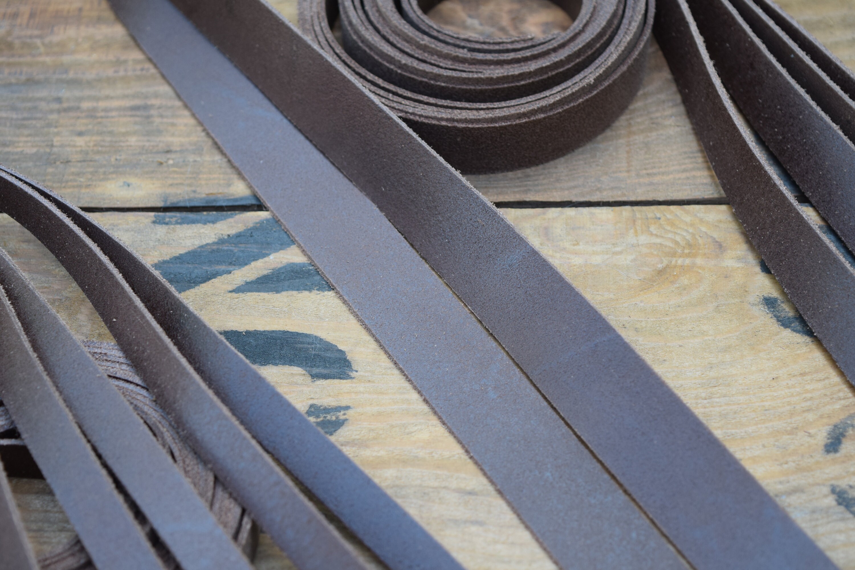 130cm Long SPLIT LEATHER Straps BROWN 1.21.6mm Thick Various Etsy Canada