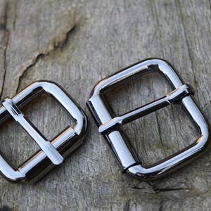 Metal Roller Buckle TO FIT 28mm Strap / Belt GUNMETAL colour replacement buckle