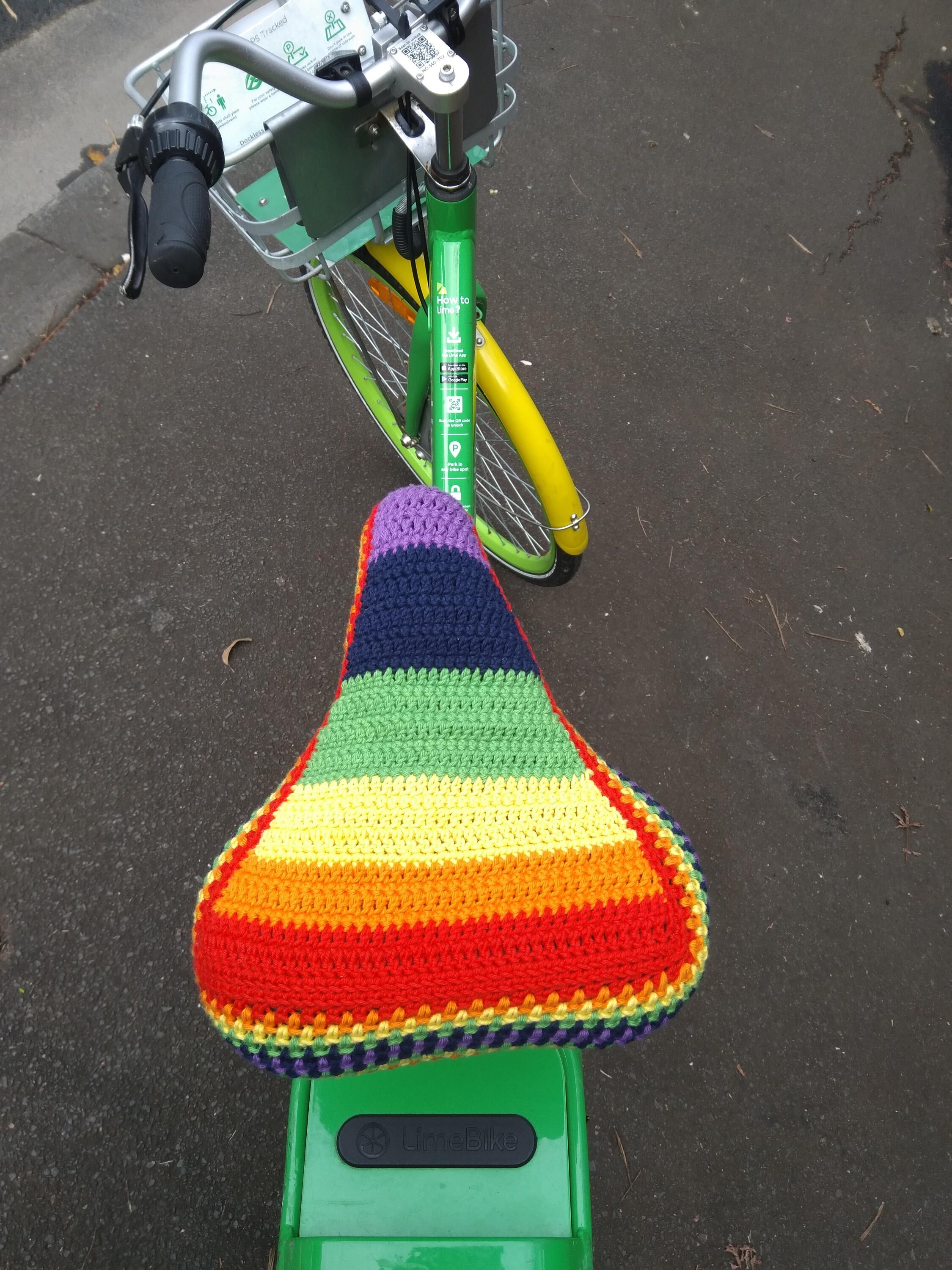Crochet Bicycle Seat Cover Crochet Bike Saddle Saddle Cover Etsy