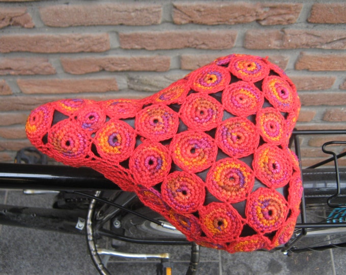 Crochet Bicycle Seat Cover Crochet Bike Saddle Etsy