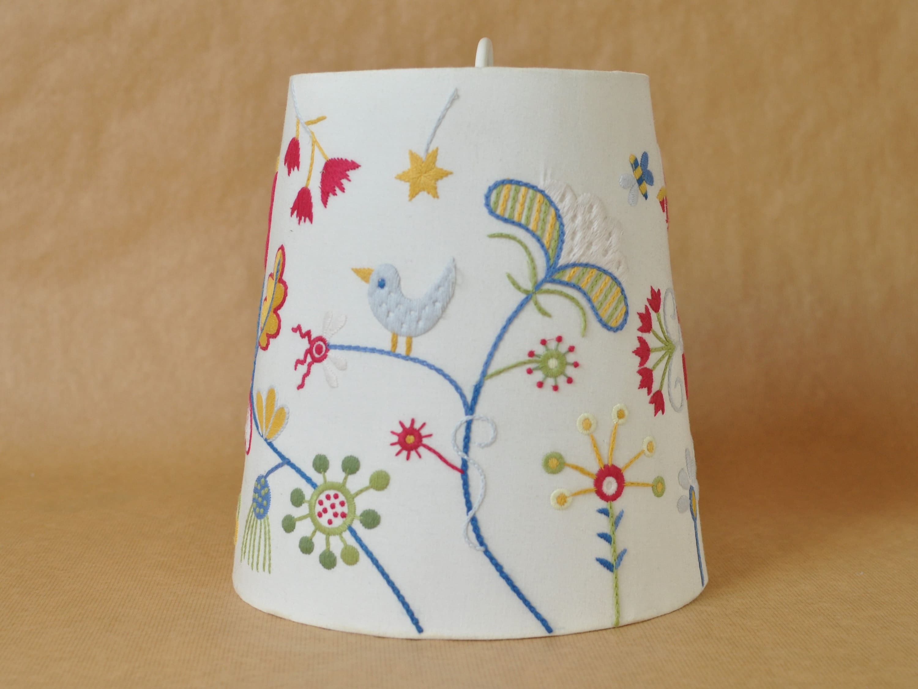 Embroidered lamp cheap shade ikea