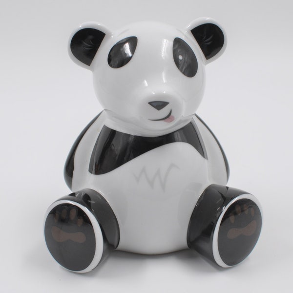 Ritzenhoff Panda Teddy Bear Bank - Auge - Porcelain Money Box - Piggy Bank - Germany - Design