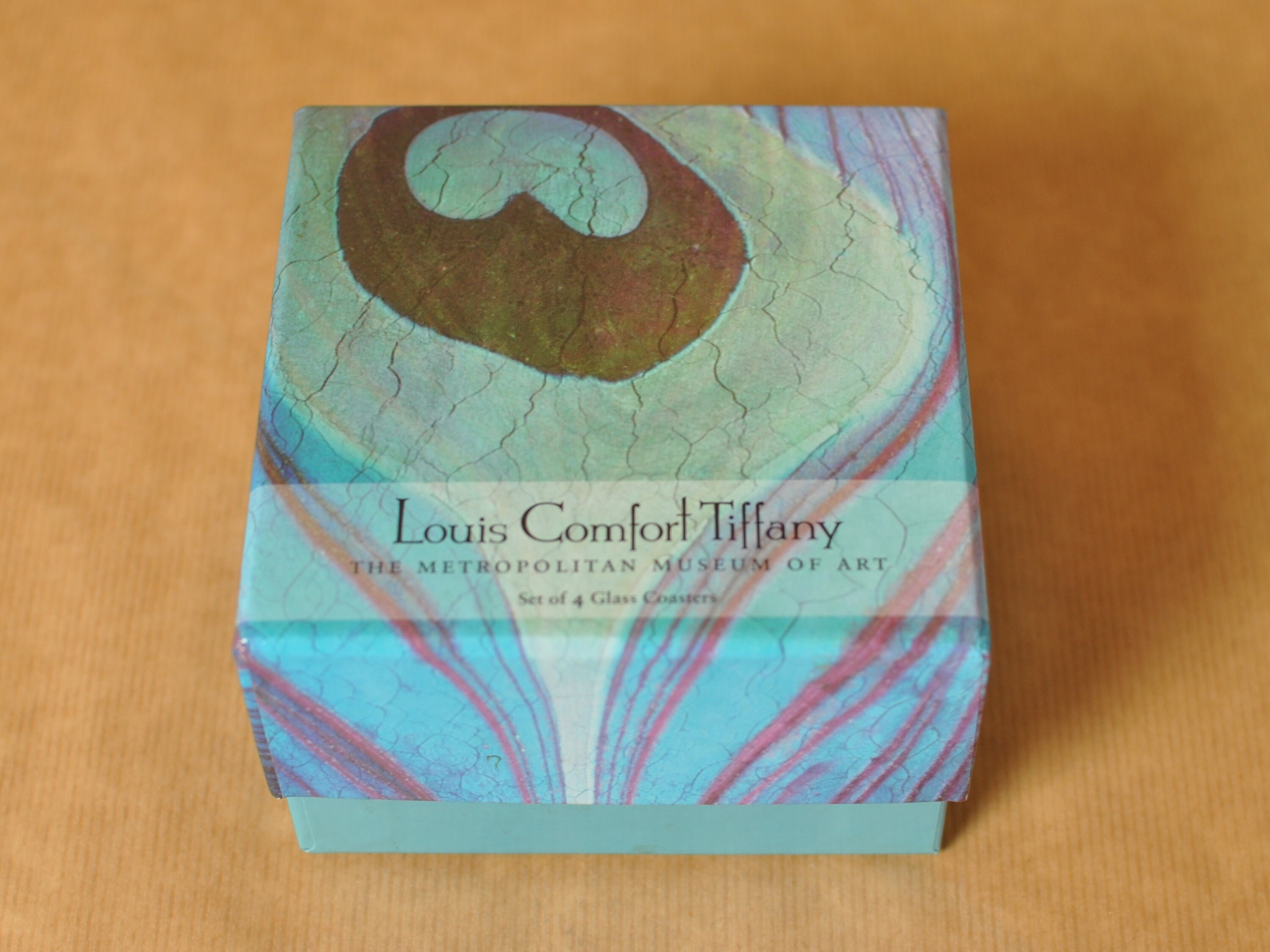 Louis C. Tiffany Stained-Glass Coasters