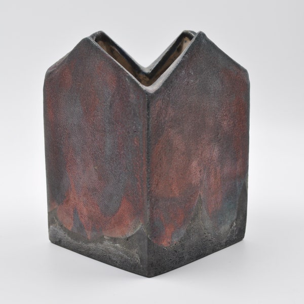 Raku Planter - Etsy