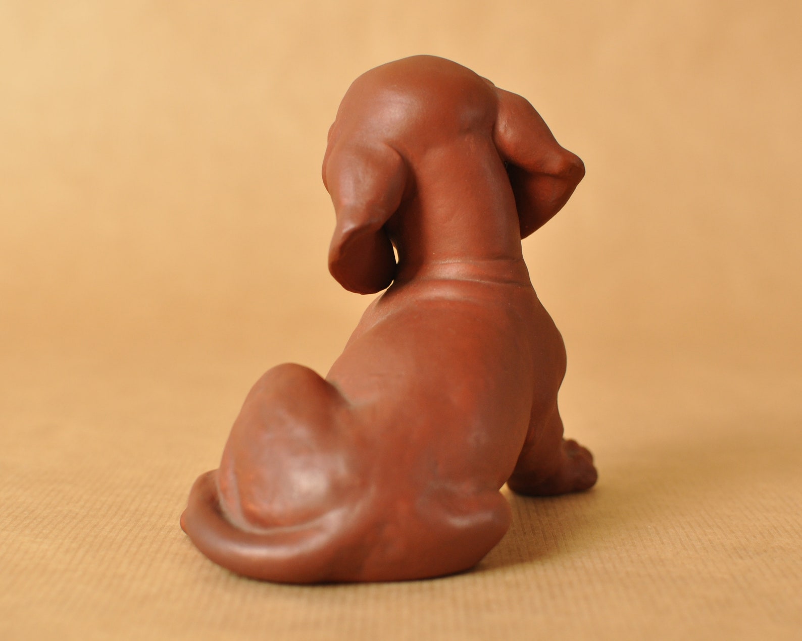 Keramik Welpen Stil von Karlsruhe majolika Hund Lilly Etsy