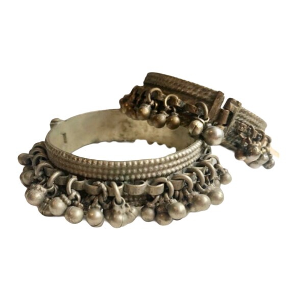 Vintage Afghan Kuchi Bells. Set of 2 handmade matc