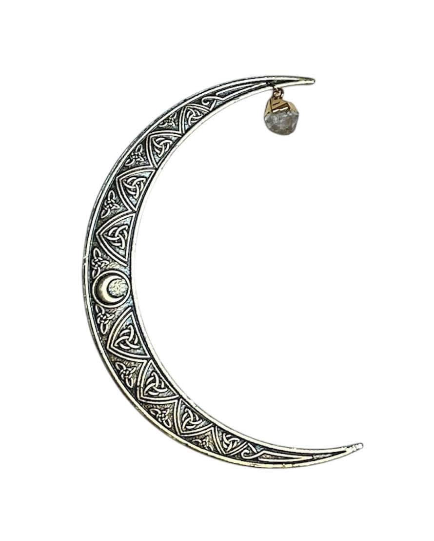 Moon Hair Fork Silver - Etsy