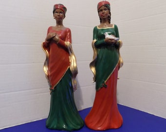 NEW Black Americana African Beauty Figurine Decor