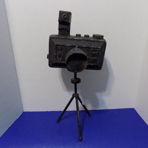 New Metal Camera Figurine Sculpture Home Decor