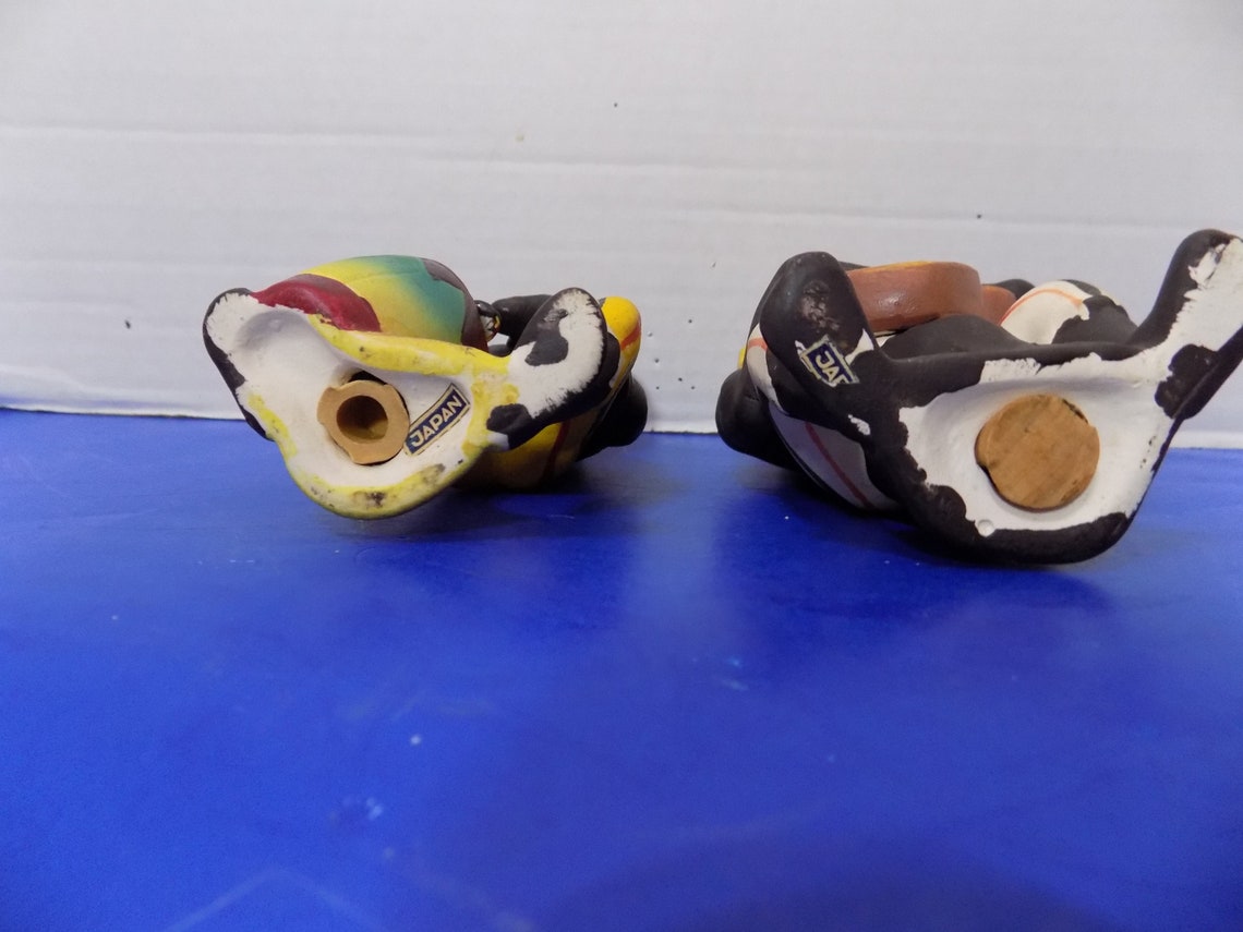 Vintage African Black Caribbean Island Calypso Musicians Salt & Pepper ...