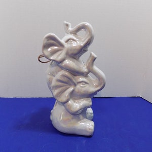New Gc Home Decor Elephant Figurine Potpourri Holder Gc Etsy