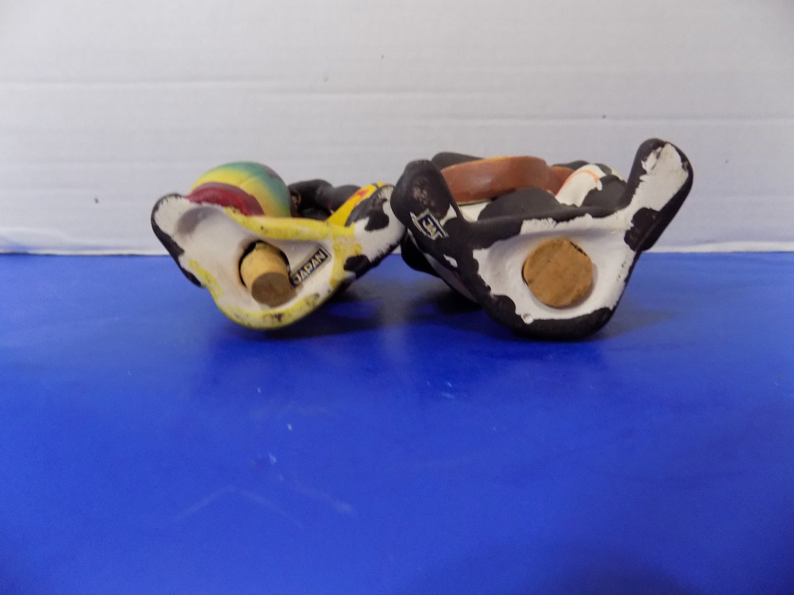 Vintage African Black Caribbean Island Calypso Musicians Salt & Pepper ...