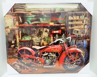 New Indian Motorcycle Company Vintage Style Photo