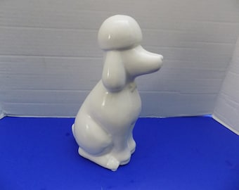 NEW Fancy French Poodle Statue Figurine Dog Modern Art Home Decor