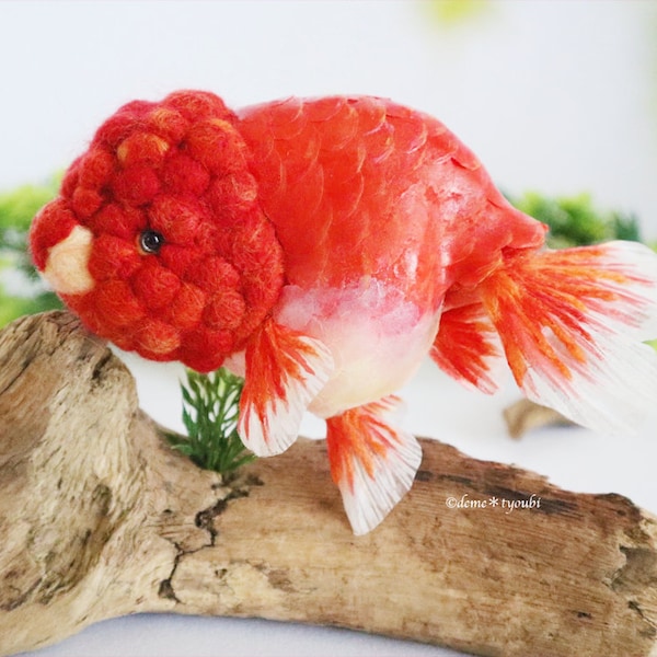 Needle Felt Goldfish Etsy