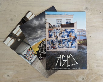 AGM Dreierpack - Ausgabe 6, 7 & 8 - Abstraktes Graffiti-Magazin - ein Zine für Graffiti-Kunst