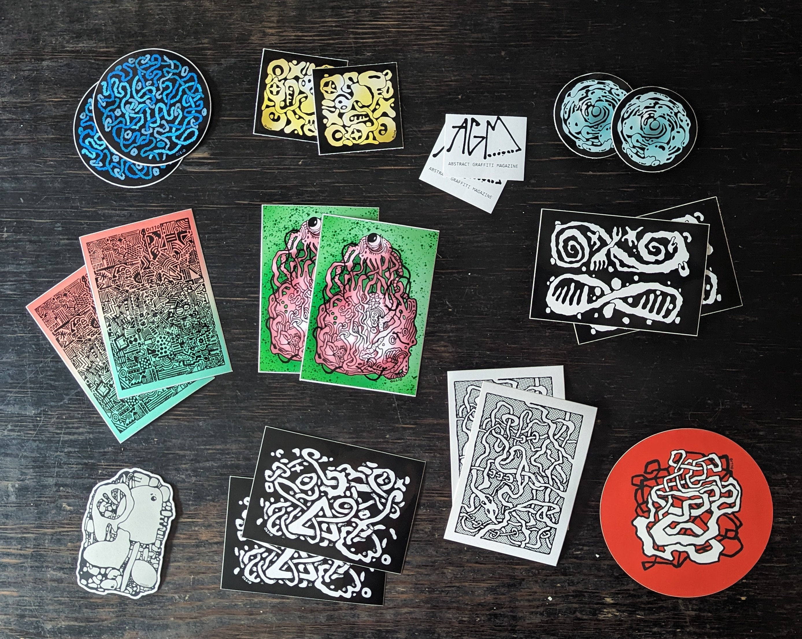 Ollio Sticker pack