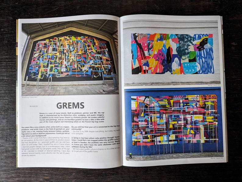 AGM Pack Heft 7 & 8 Abstraktes Graffiti Magazin Bild 5