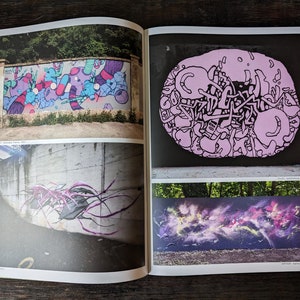 AGM Triple pack Issue 6, 7 & 8 Abstract graffiti magazine a graffiti art zine image 6