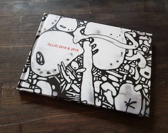 Ollio 2018 & 2019 - Hardcover art book - A5 size. 60 pages.
