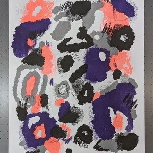 Skwod Riso version 2 - Riso print / Risograph print