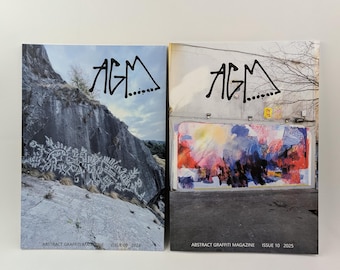 AGM PACK - Issue 9 & 10 - Abstract graffiti magazine