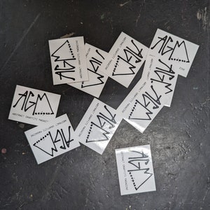 Stickers AGA (10 pièces)