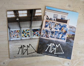 Pack AGA - Numéros 7 et 8 - Magazine graffiti abstrait