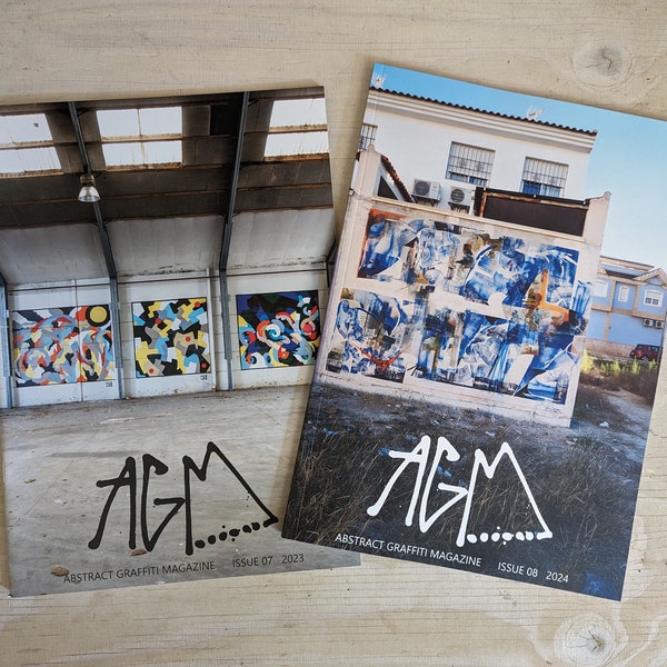 AGM Pack - Issue 7 & 8 - Abstract graffiti magazine