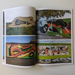 AGM 8 Abstract graffiti magazine Issue 08. Comes with stickersheet image 3