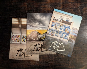 AGM Dreierpack - Ausgabe 6, 7 & 8 - Abstraktes Graffiti Magazin