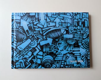 Ollio 2020 - Hardcover art book - A5 size. 68 pages.
