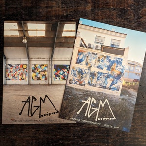 AGM Pack Heft 7 & 8 Abstraktes Graffiti Magazin Bild 1