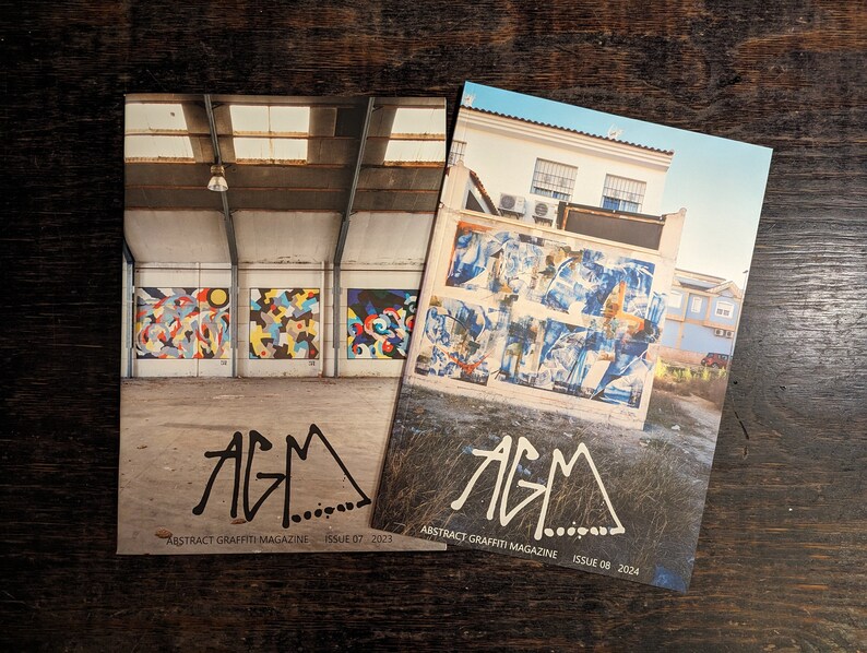 AGM Pack Heft 7 & 8 Abstraktes Graffiti Magazin Bild 1