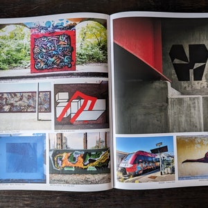 Triple pack AGA Numéros 6, 7 et 8 Magazine de graffiti abstrait image 7