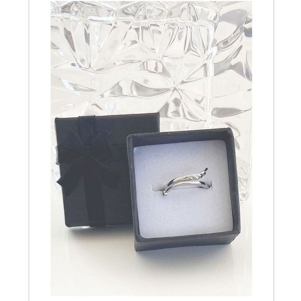 Memorial Heart Ring, Gift Boxed with Condolences Card, In Loving Memory for Loss of Loved One