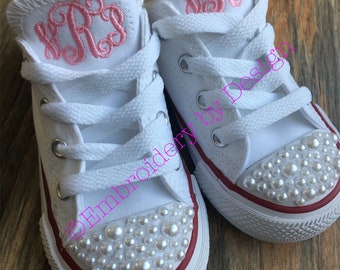 flower girl converse shoes
