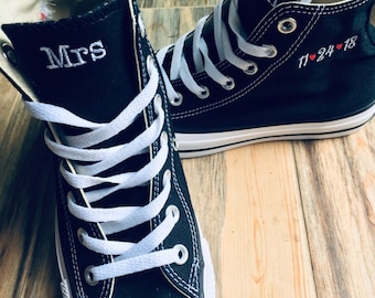 monogrammed converse high tops