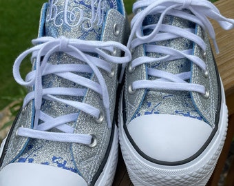 Glitter Converse - Etsy