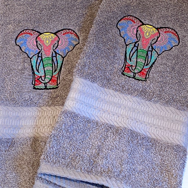 Elephant Bath Towel Etsy