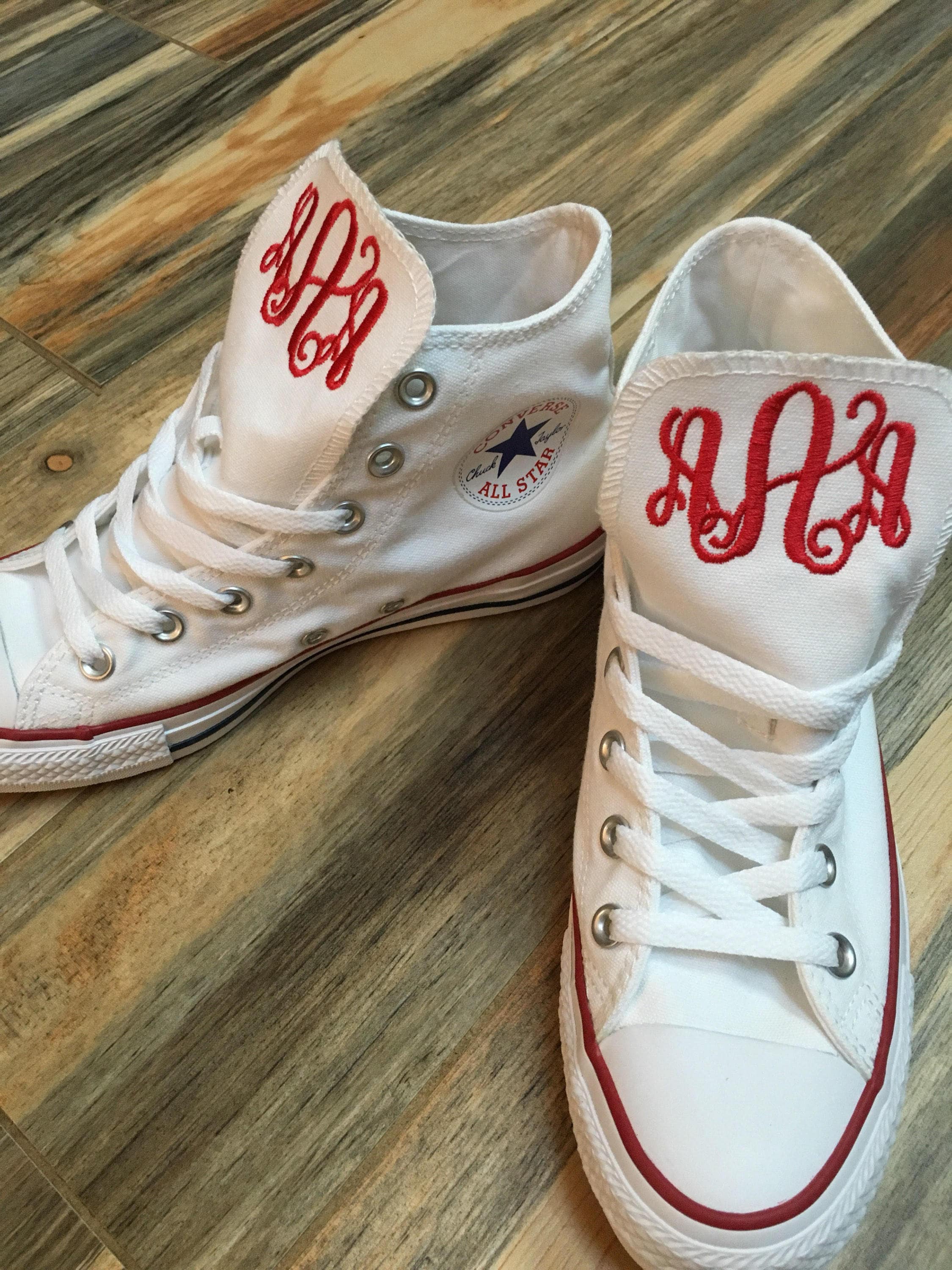 converse high tops 6.5 womens